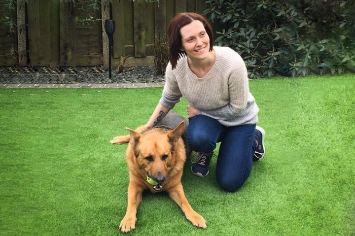 Derby woman with incurable illness saved by her German Shepherd